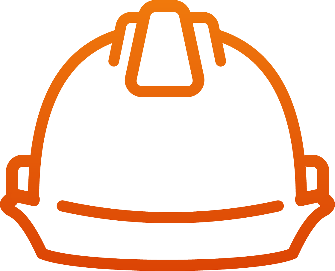 Hard hat helmet.