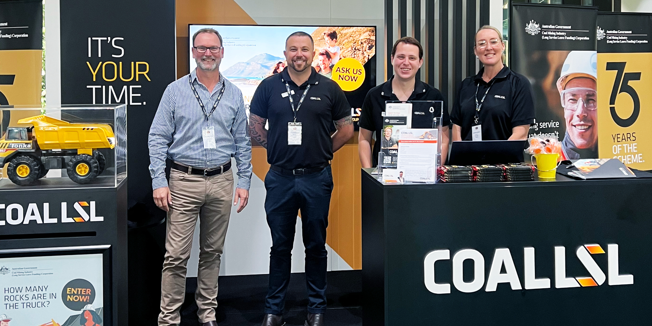 Coal LSL staff at conference